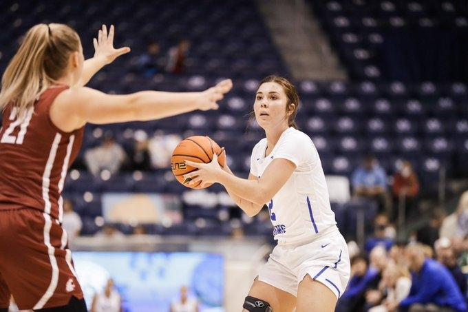 BYU's Shaylee Gonzales 