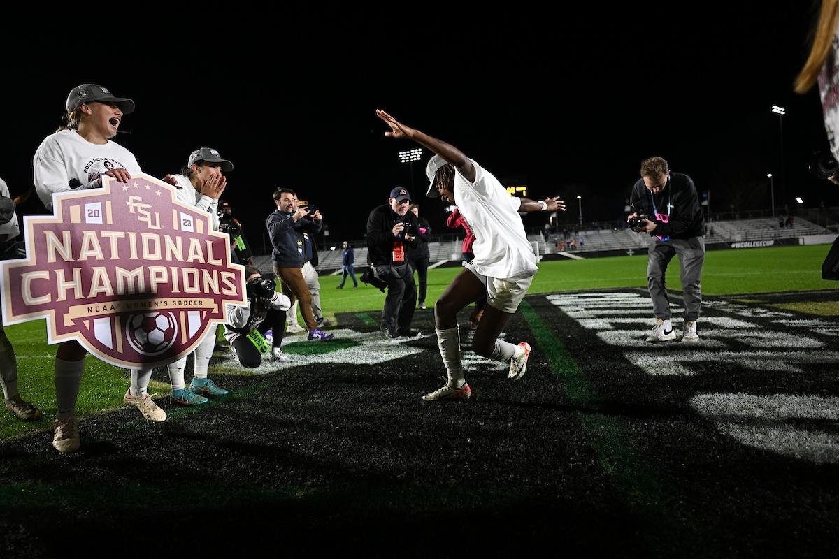 Florida State women's soccer wins the 2023 national final