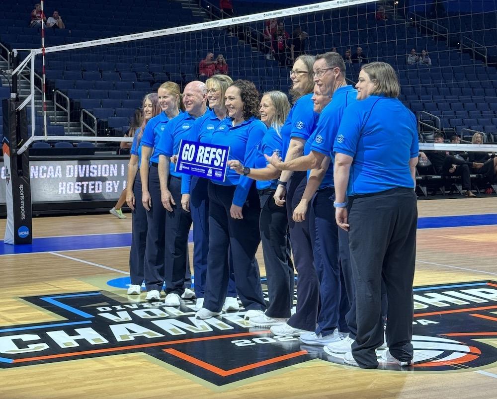 Volleyball referees