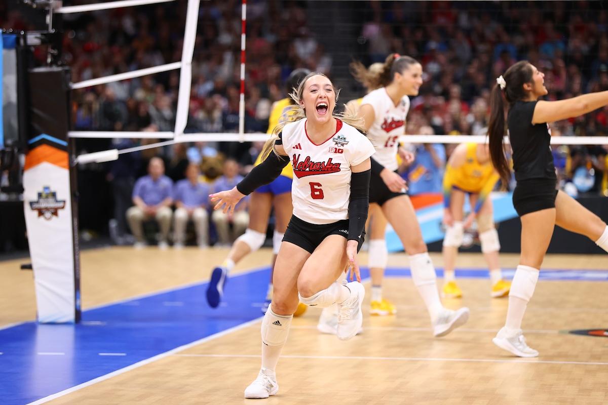 Laney Choboy, Nebraska volleyball