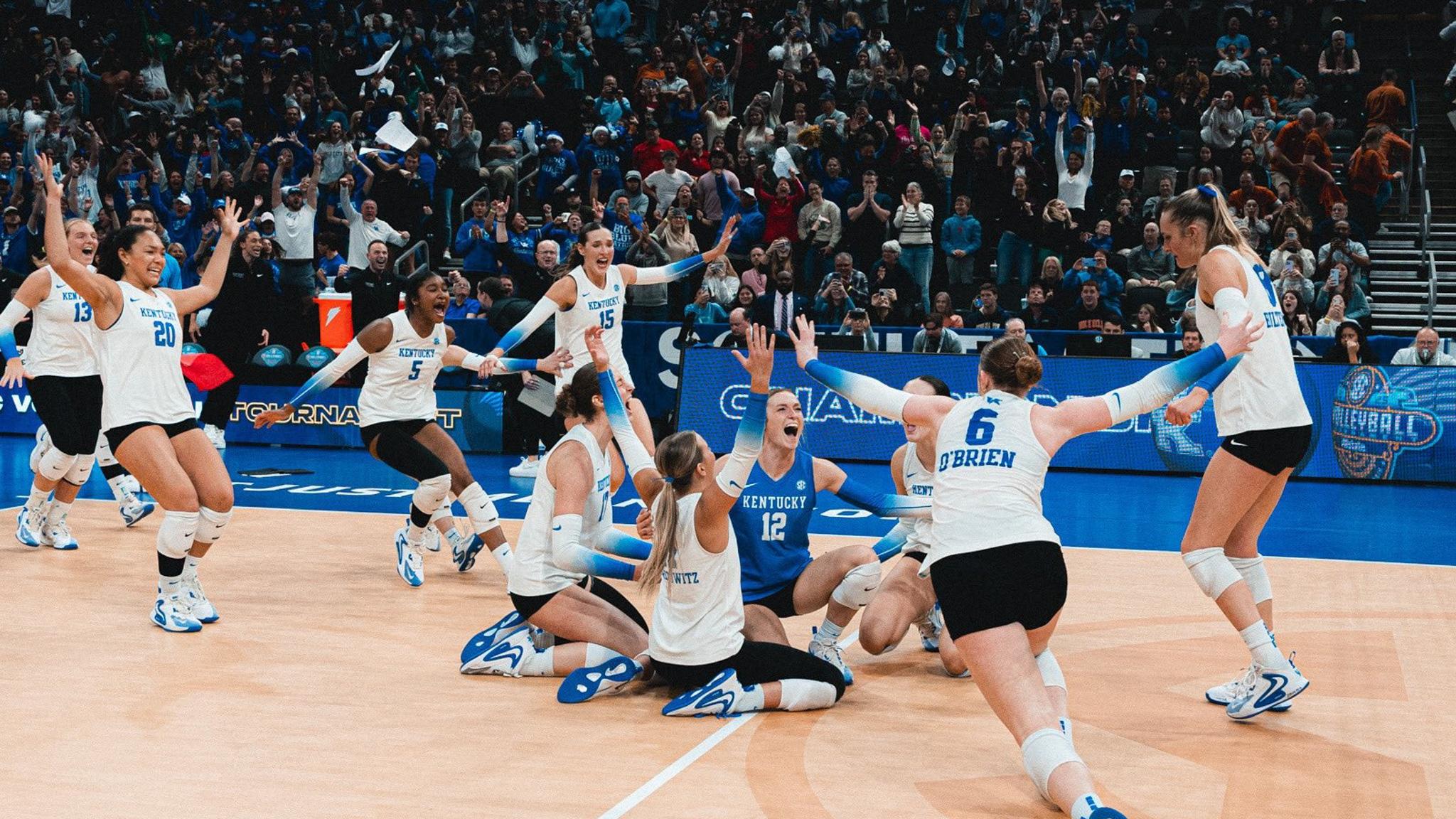 Kentucky volleyball wins the SEC tournament