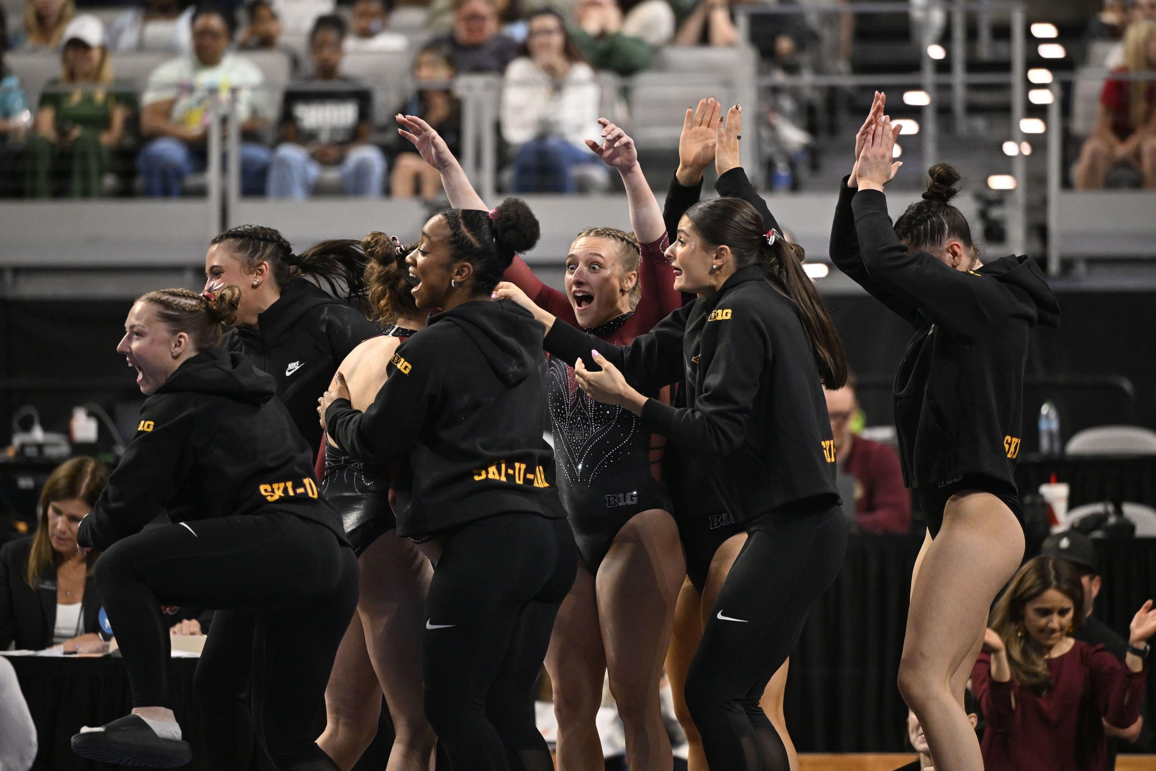 Minnesota gymnastics celebrates