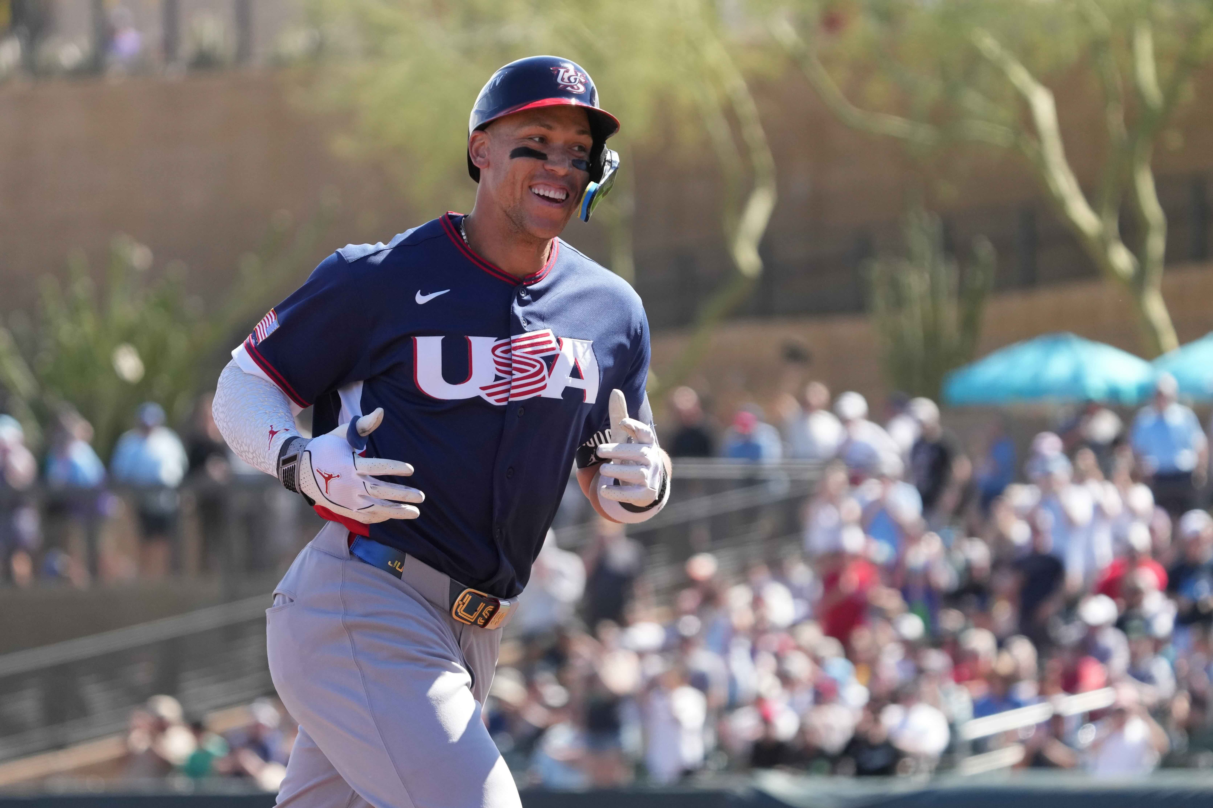 USA baseball captain Aaron Judge